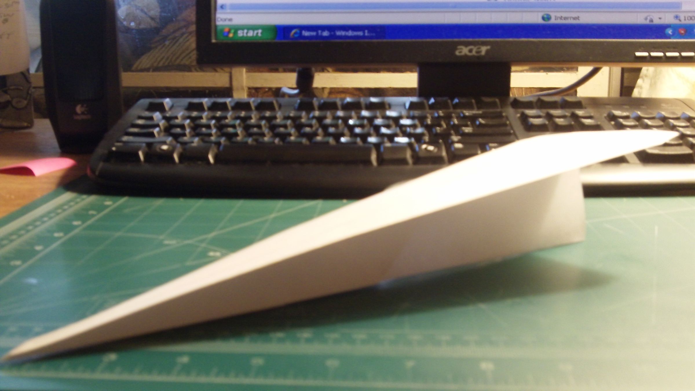 How to Make the Super Sabre Paper Airplane