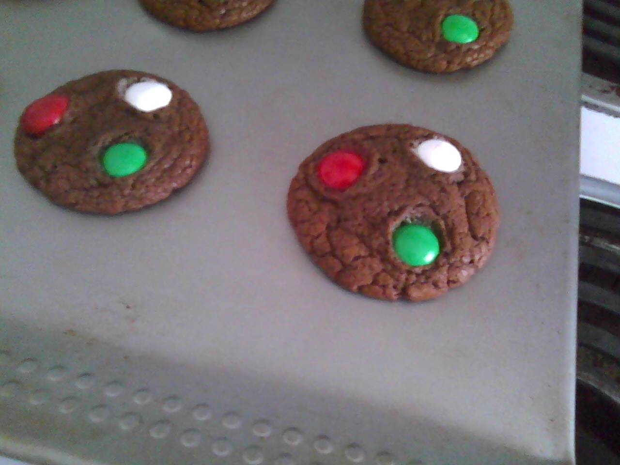 Mint Chocolate Cookies