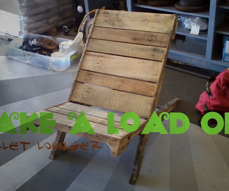 Take A Load Off: Pallet Lounger