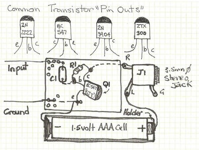 Building the Tic Tac Transistor Amplifier
