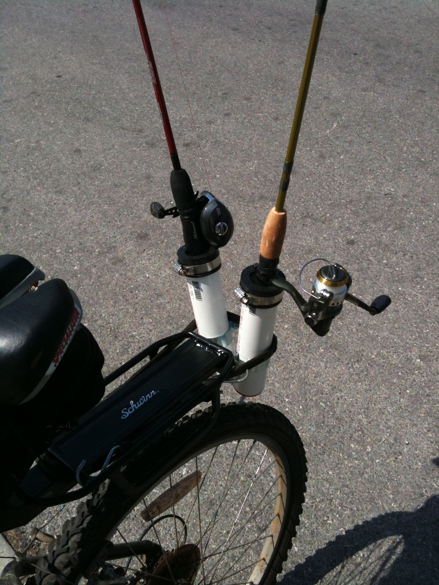 diy fishing rod holder roof rack DIY  Truck Mounted Fishing Rod Tube