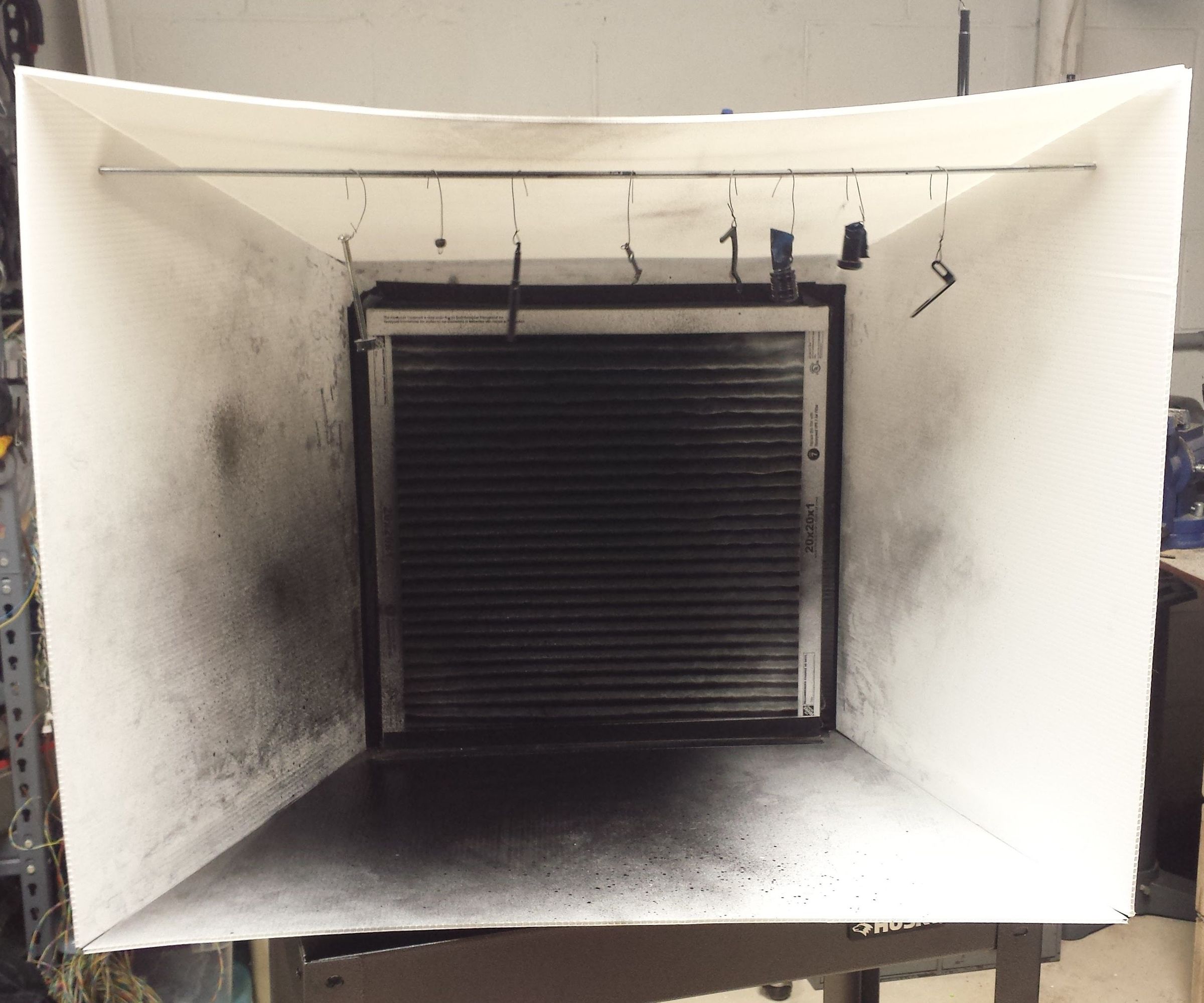 Folding Paint Booth