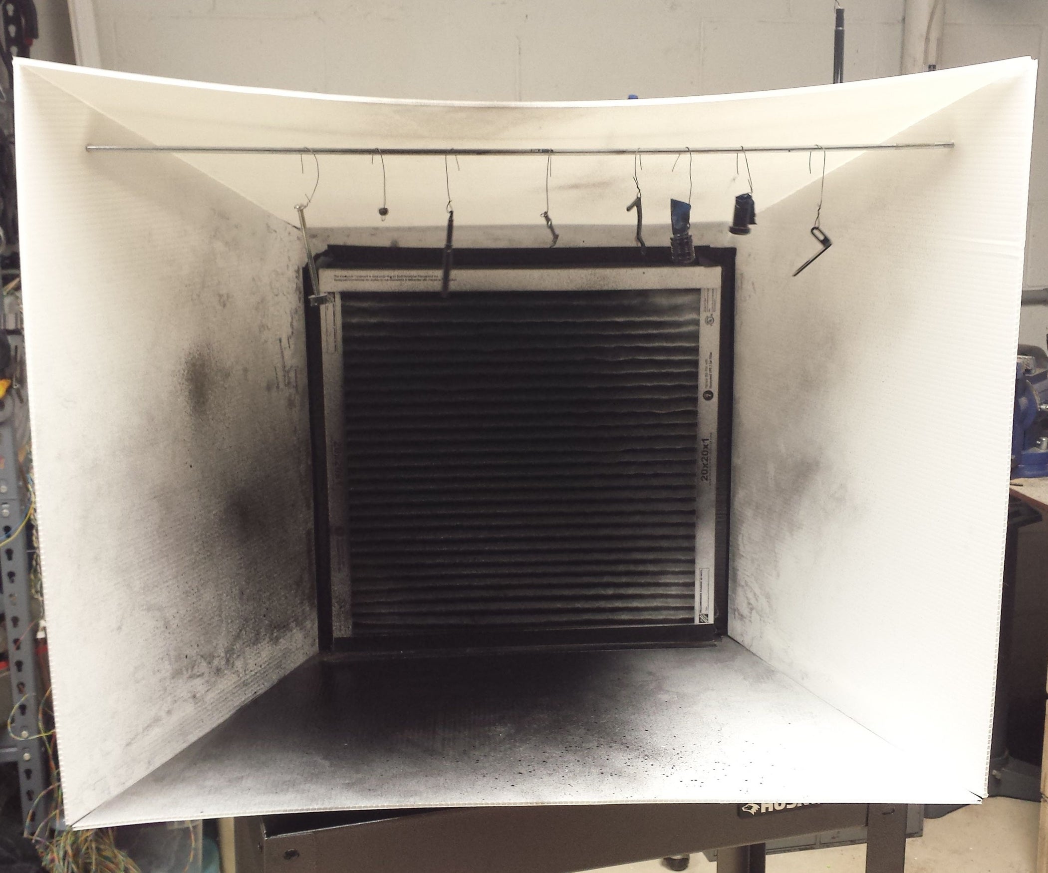 Folding Paint Booth 8 Steps (with Pictures) Instructables