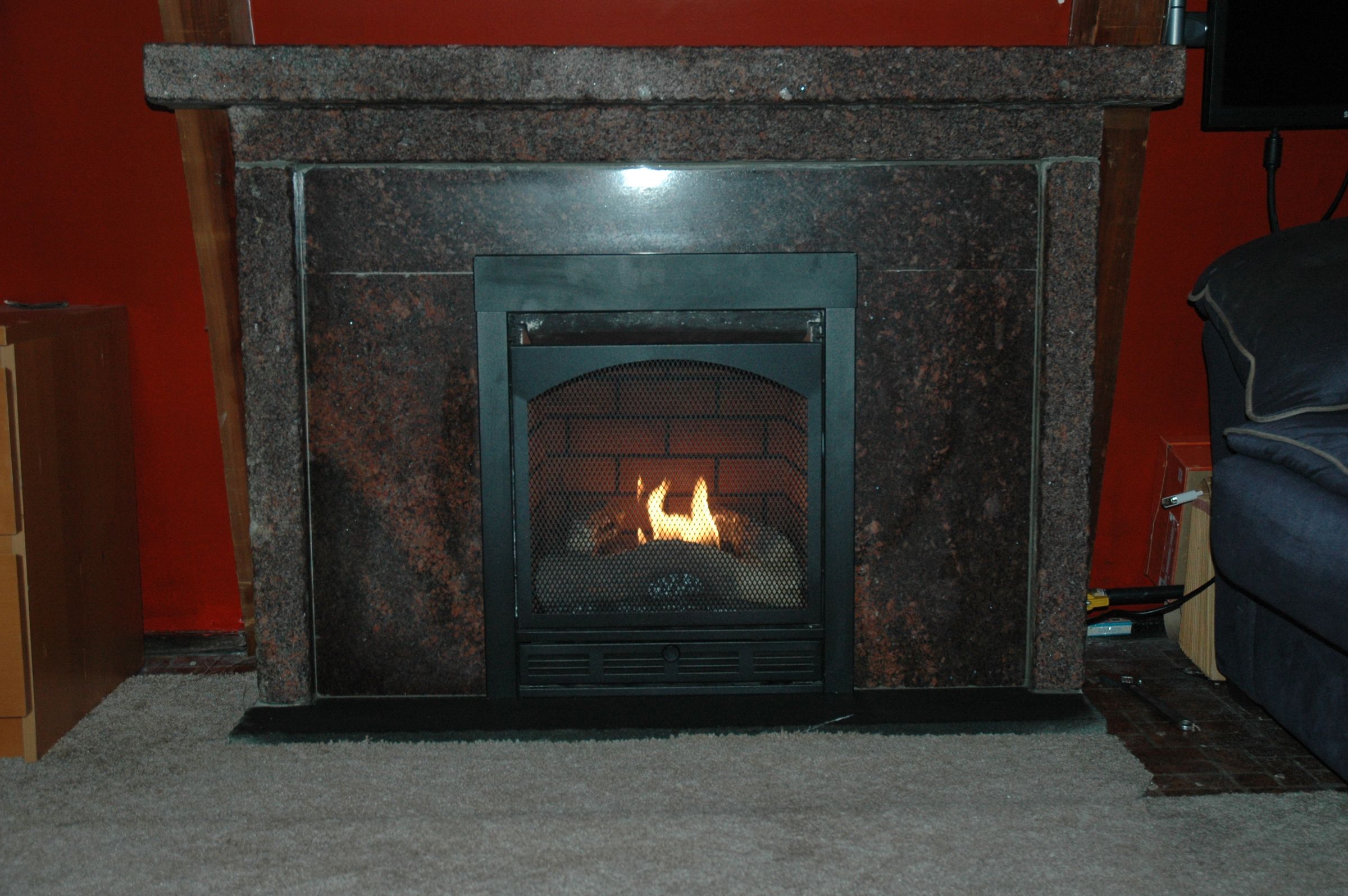 How to Build a Granite Fireplace