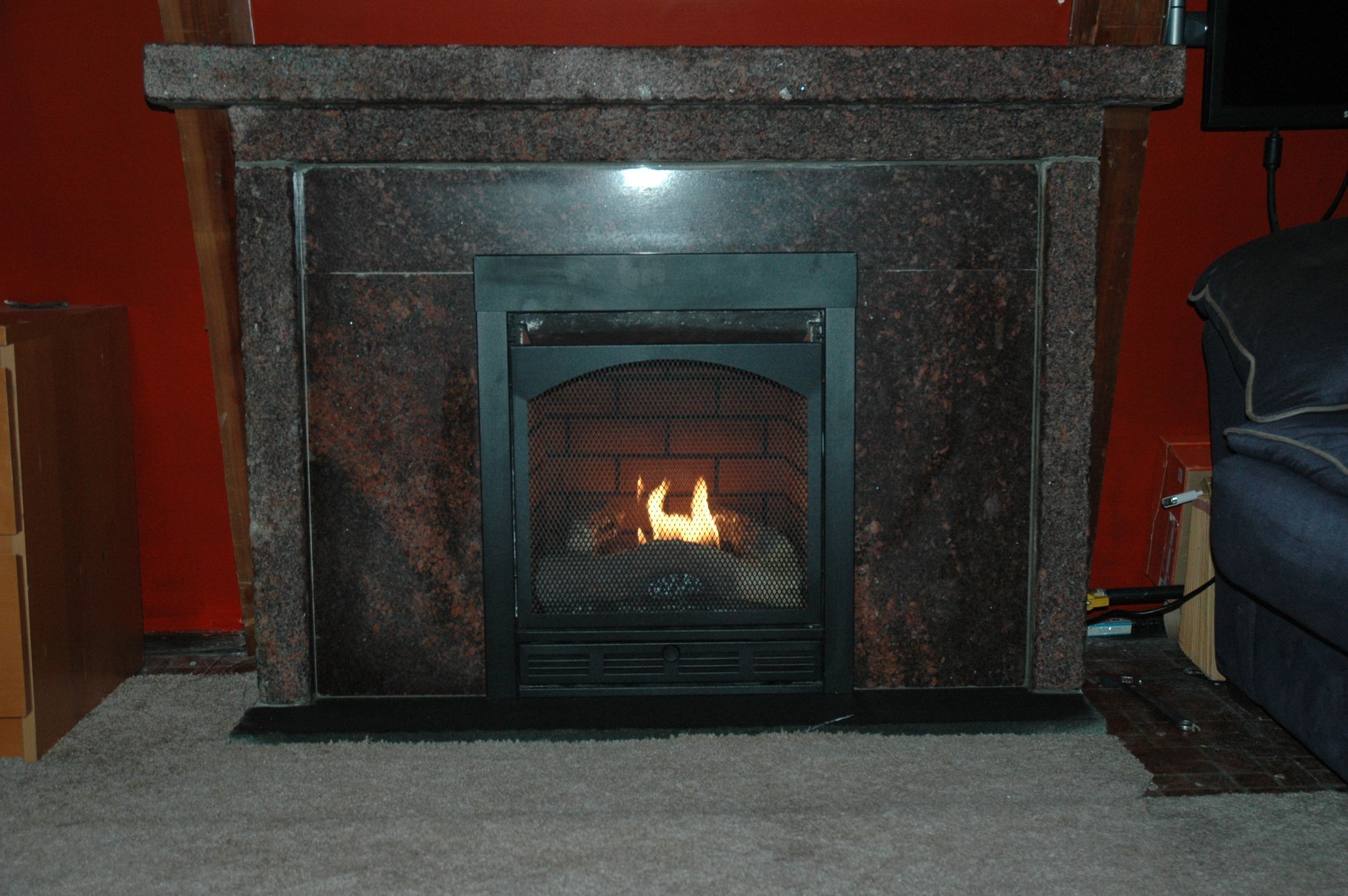 How to Build a Granite Fireplace Instructables