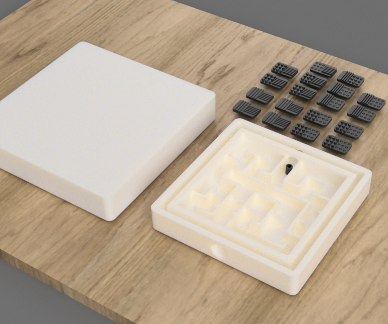 Joc Pdeagògic Per Invidents. Laberint I Domino