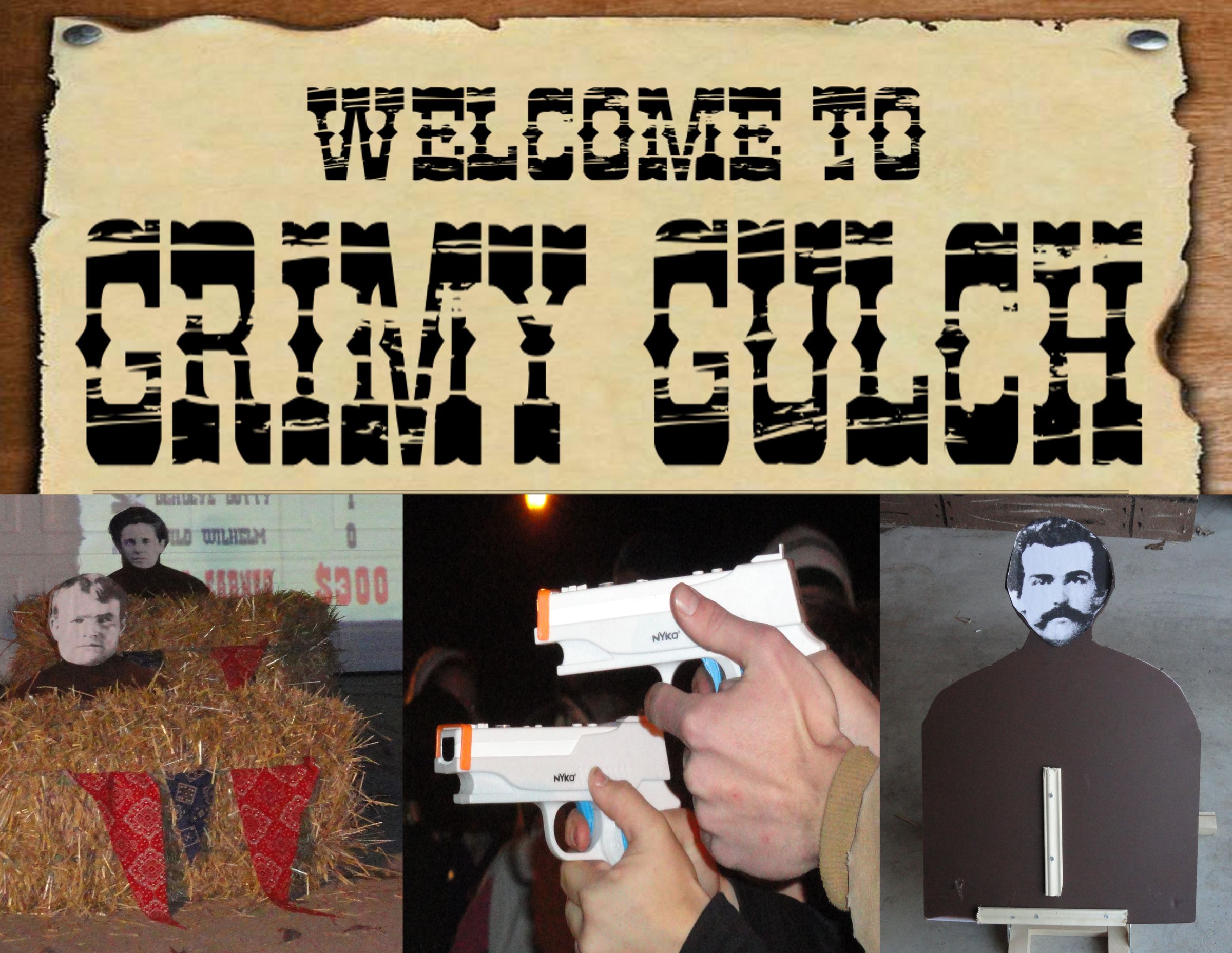 Shoot 'Em Up Game with Pneumatics & Wiimotes