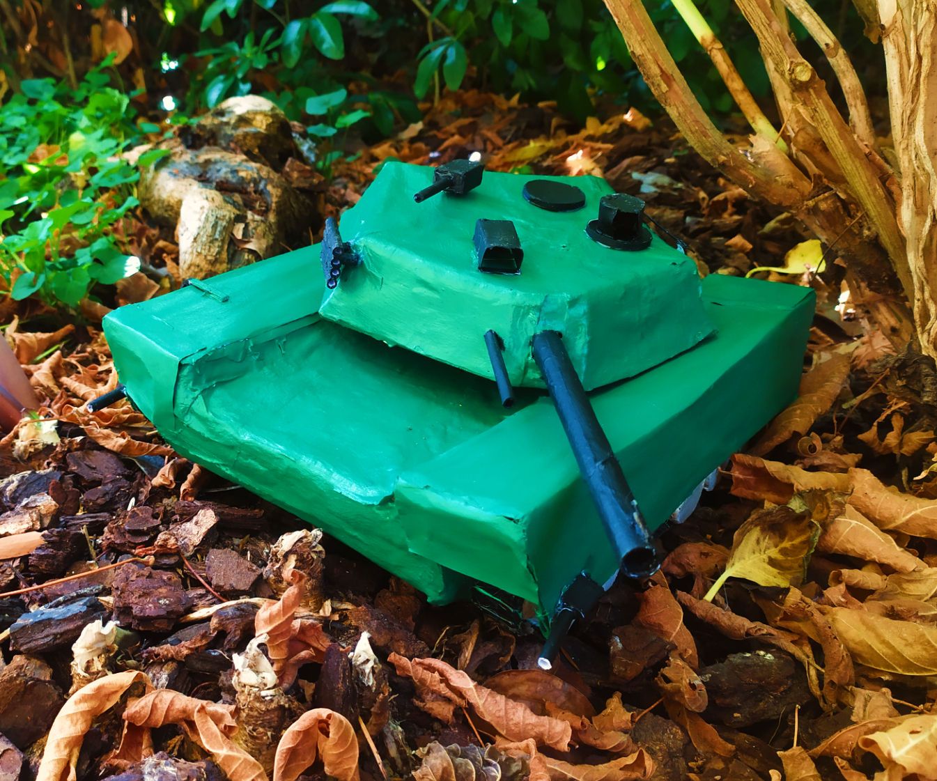  Paper Mache Tank