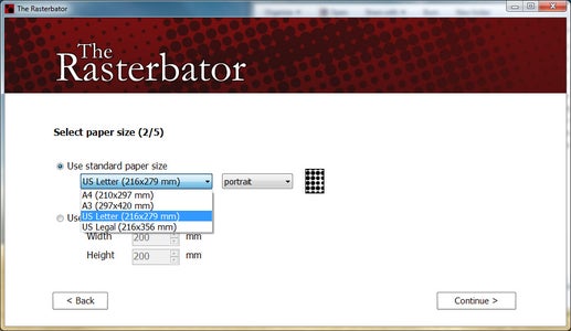 Rasterizing Instructions
