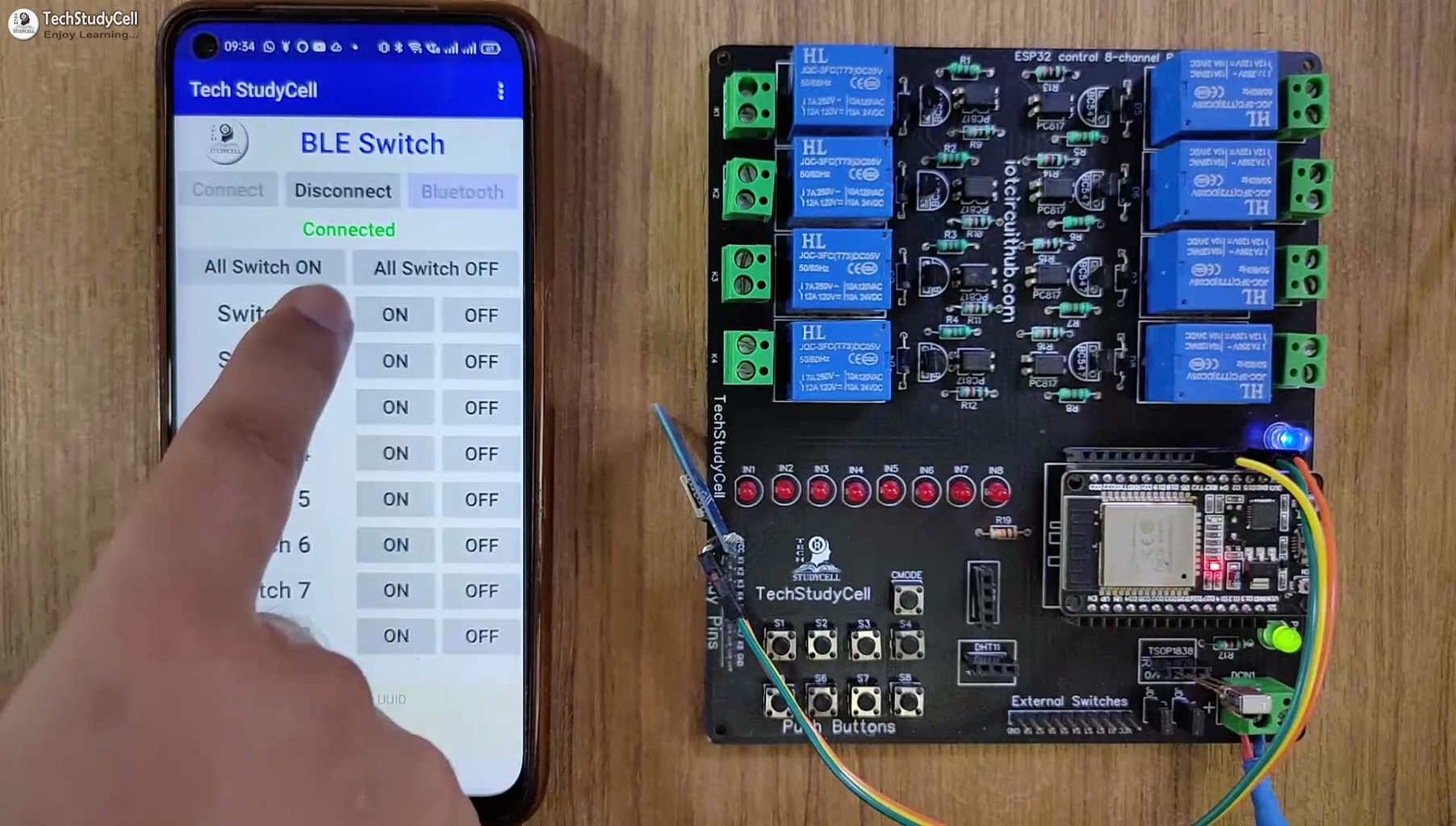 ESP RainMaker IoT Project With Google Alexa Bluetooth IR Using ESP32 ...