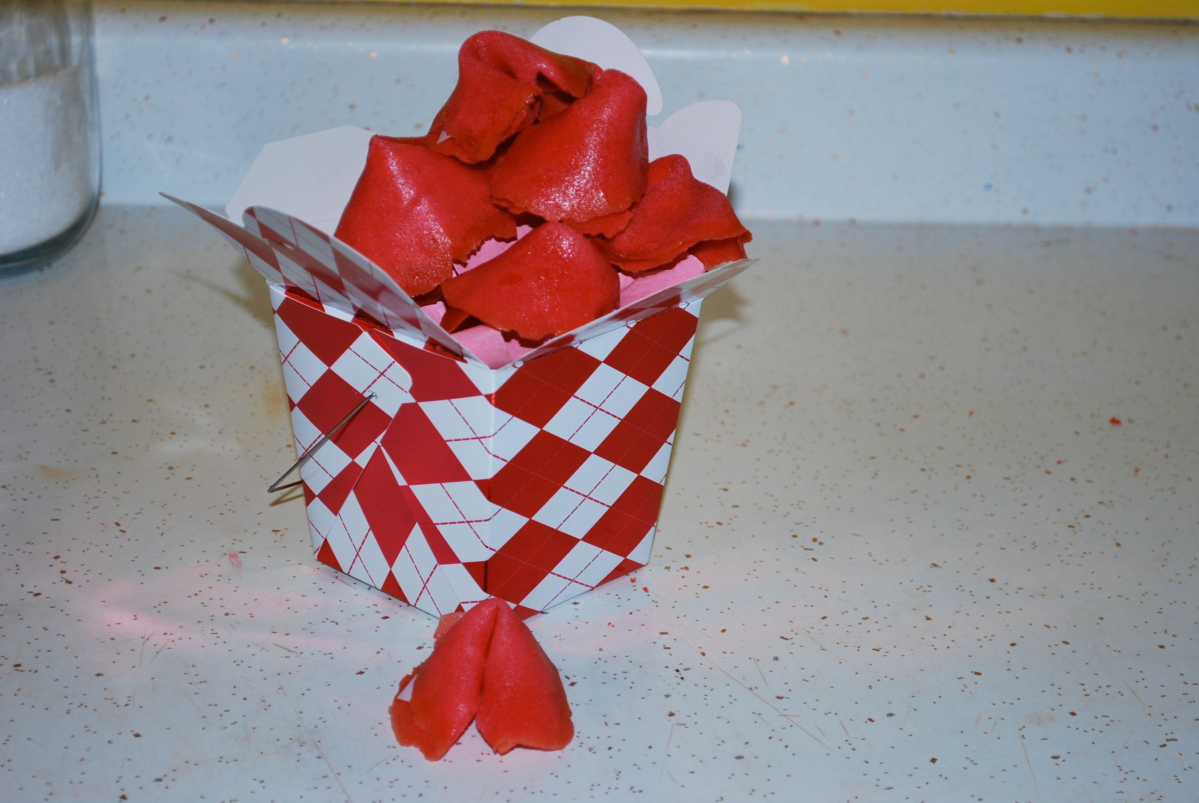 Valentine Fortune Cookies