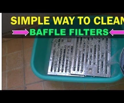  How to Clean Kitchen Chimney Filter (Stove Hood Filter)