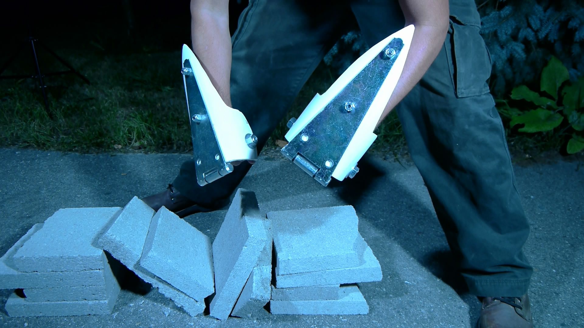 How to Punch Through Concrete