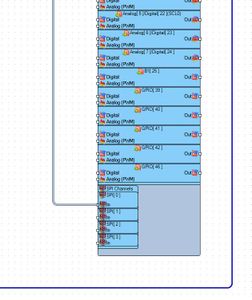 In Visuino Connect Components