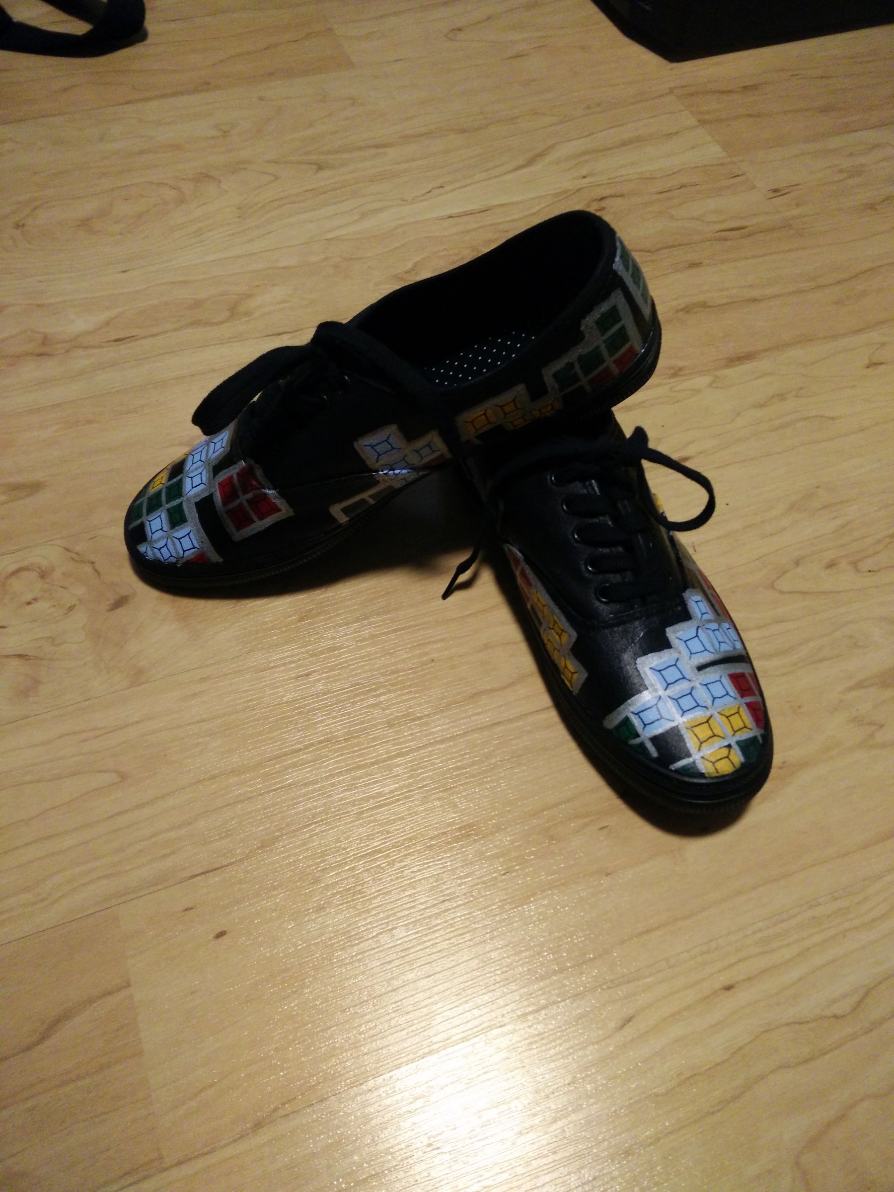 Tetris Inspired Shoes