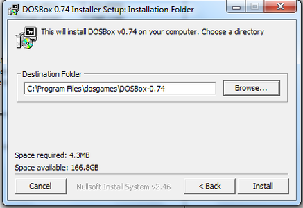 Install DOSBox
