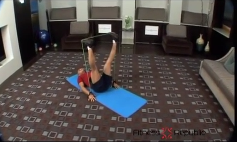 Outer Thigh Sculpt With Toning Tube