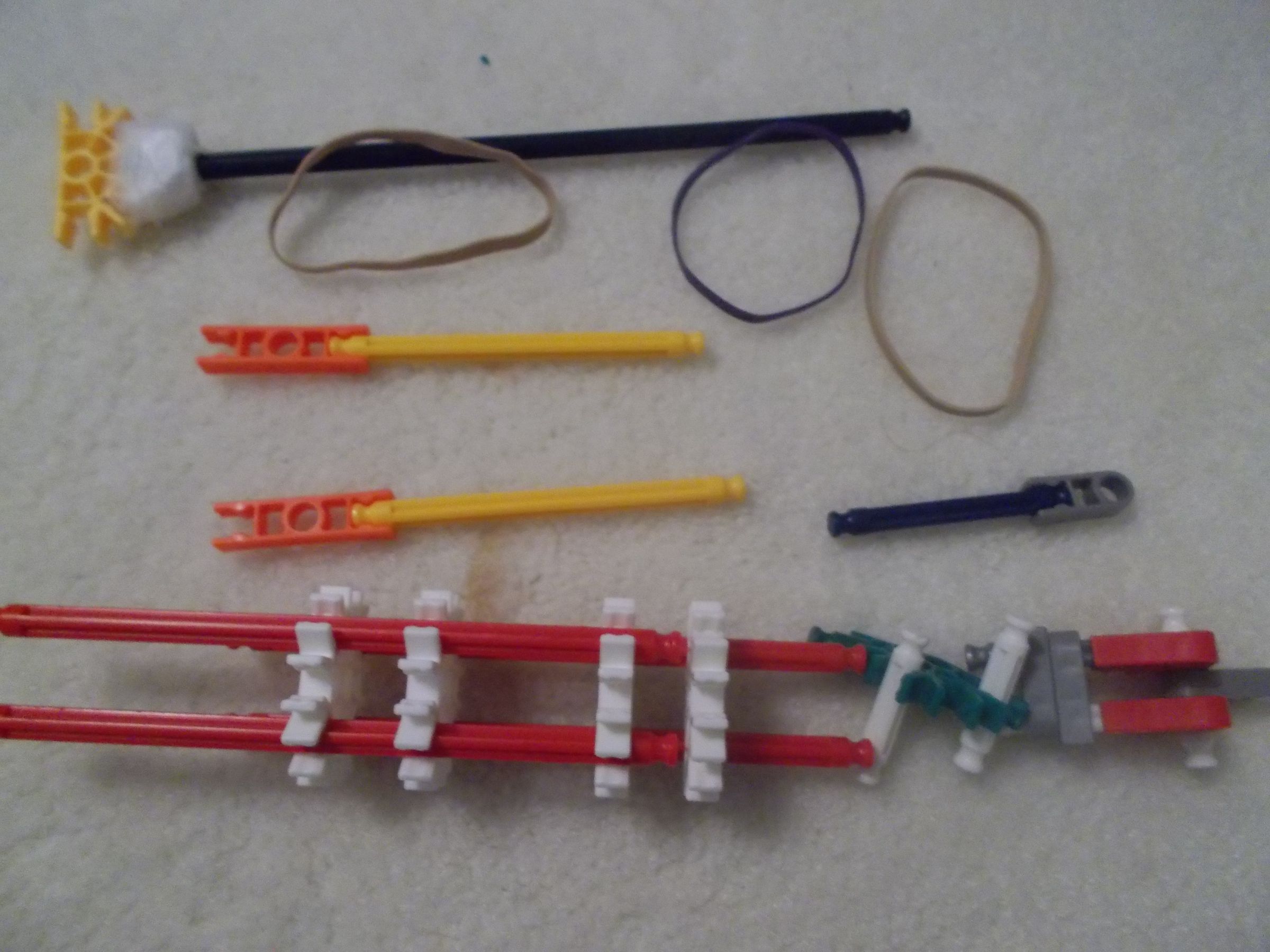 K'NEX Rubber Band Ball Launcher 5 Steps Instructables