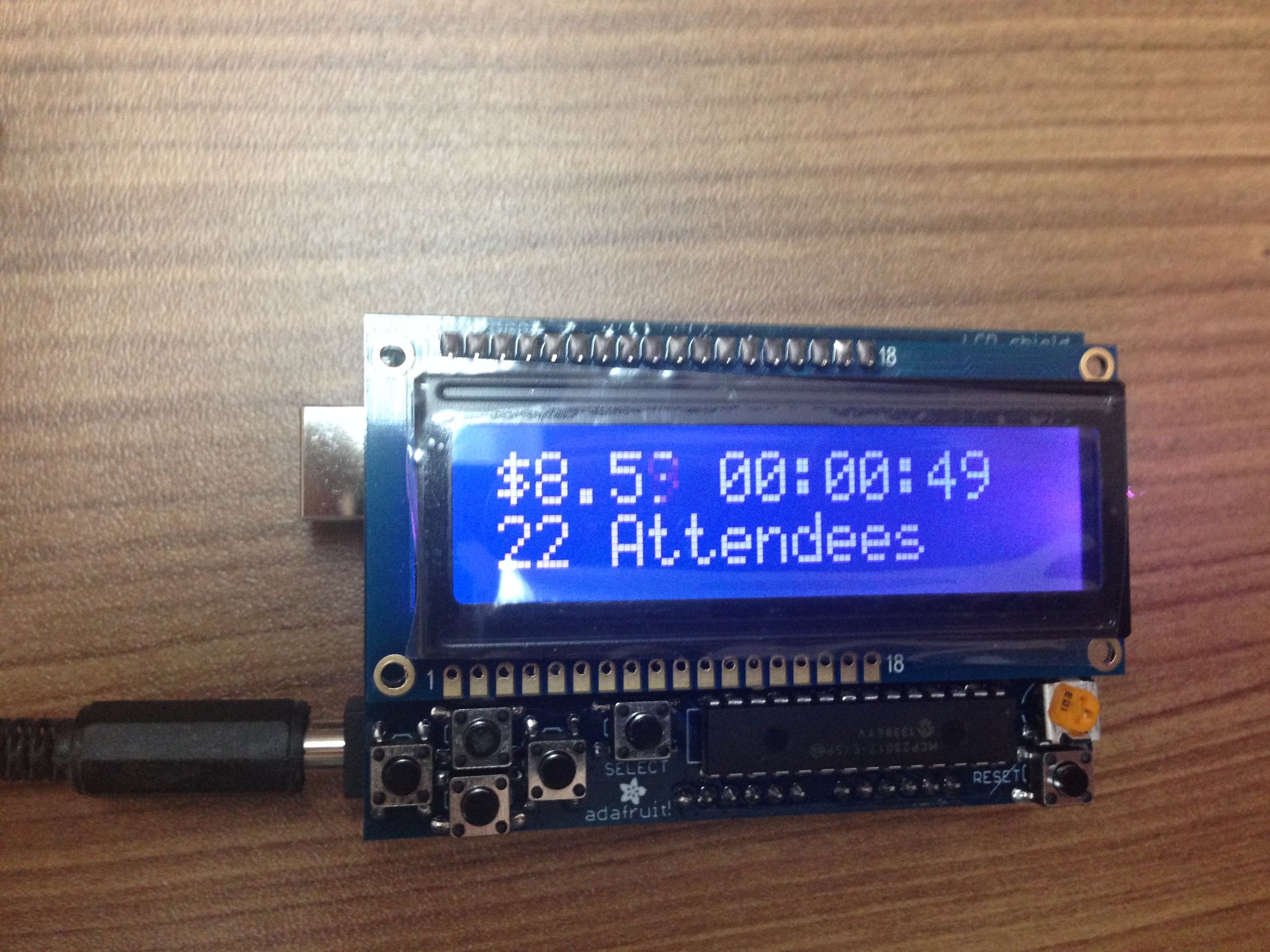 Meeting Cost Counter Instructables