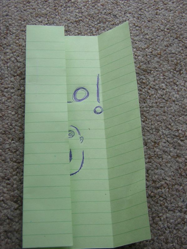 Turn Your Letter Into It`s Own Envelope.