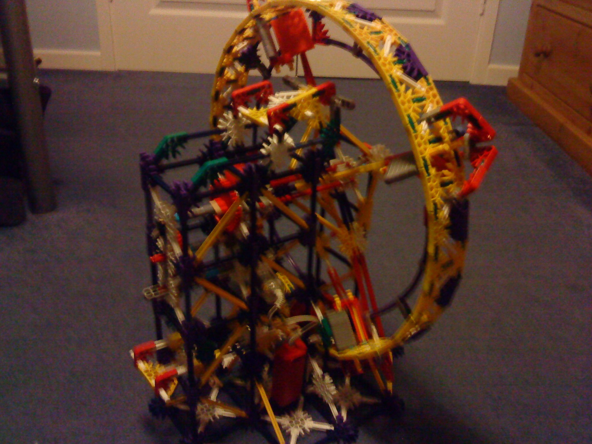 Knex 'Mouse Wheel' Ball Machine Lift