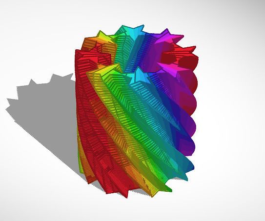 Making Gradient Design in Tinkercad