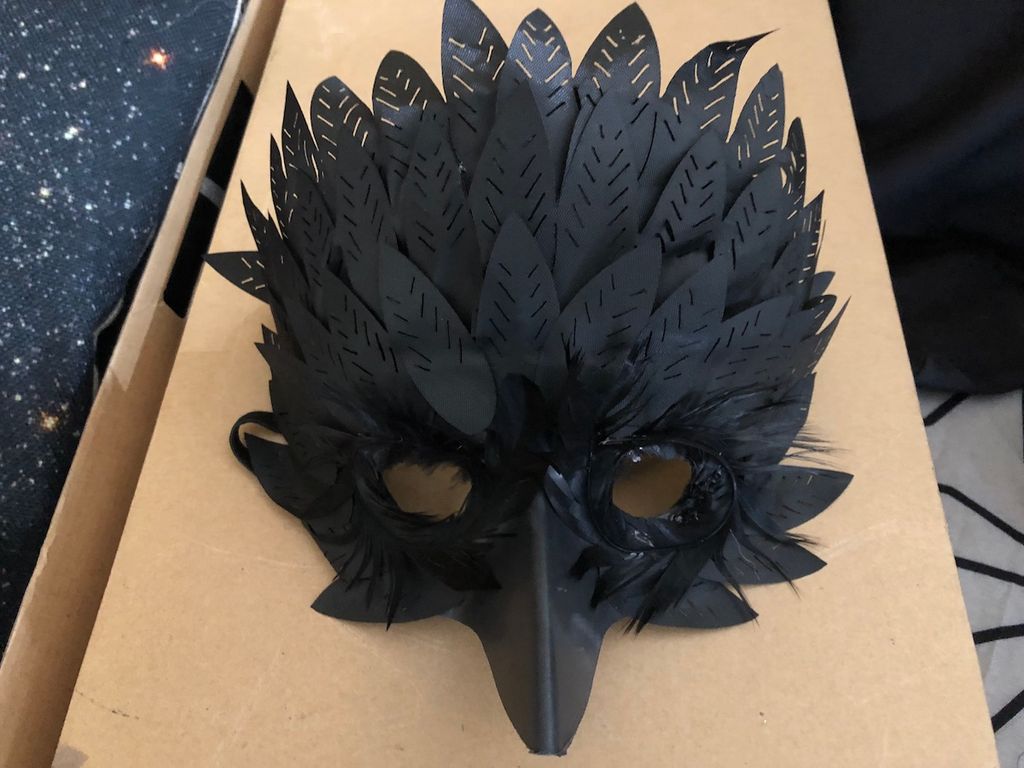 How To Make A Raven Mask