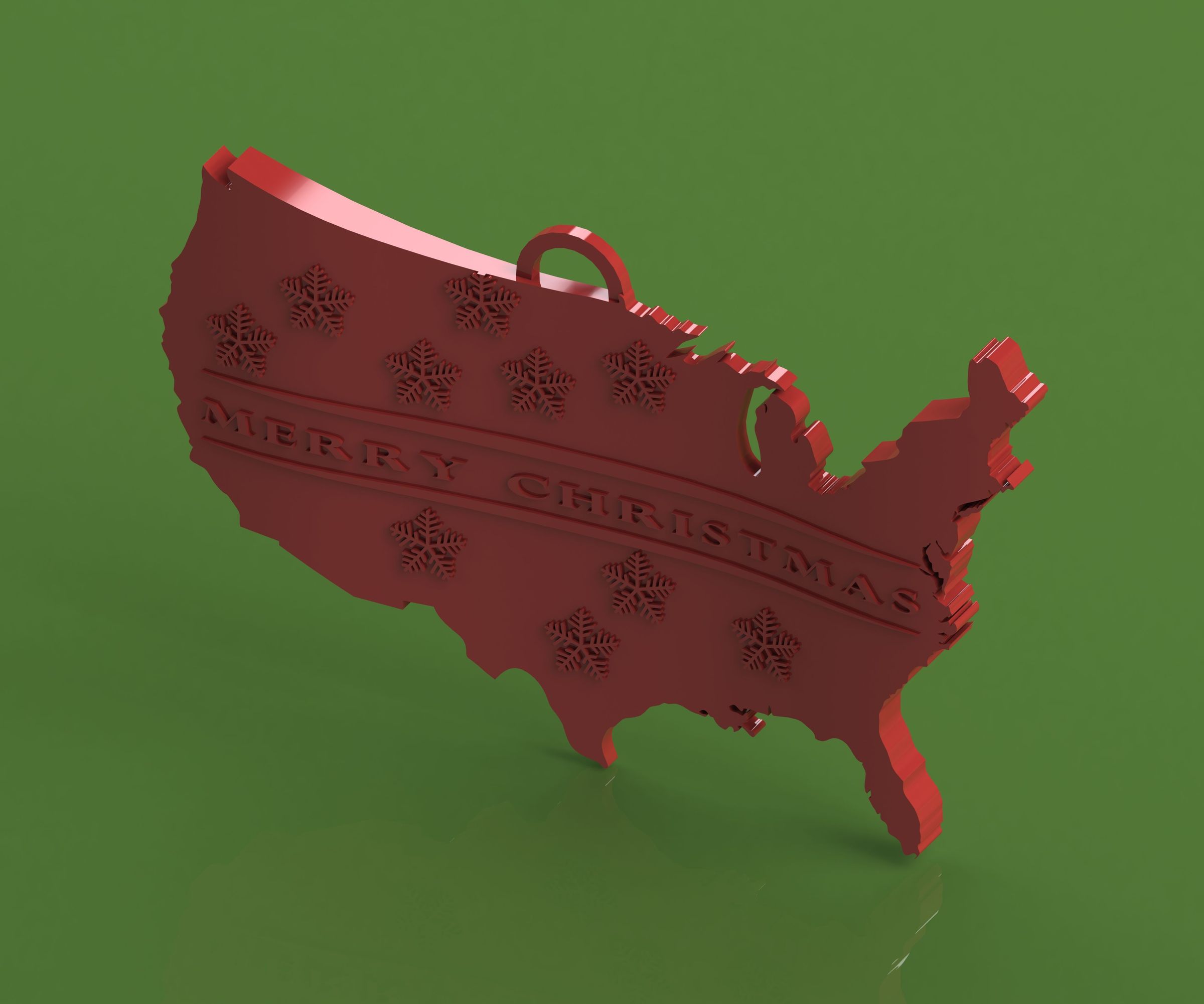 USA Ornament
