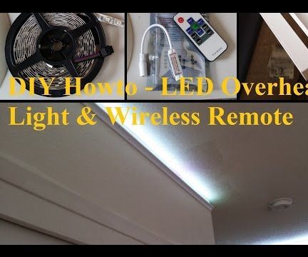  DIY Howto Install LED Overhead Light With Wireless Remote