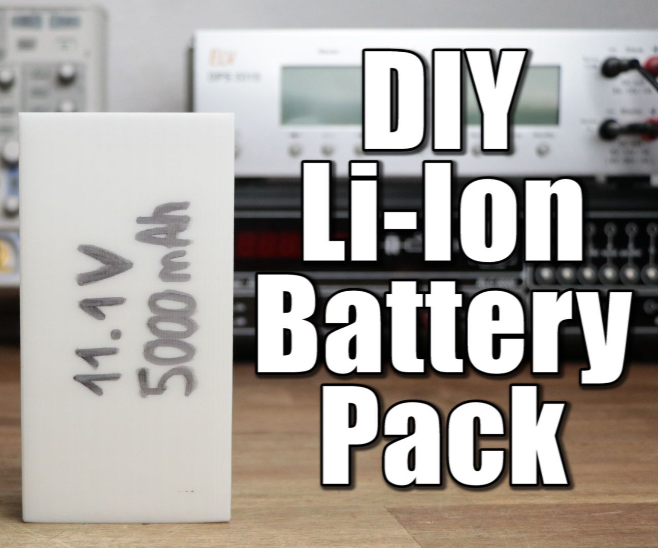 Make Your Own Li-Ion Battery Pack