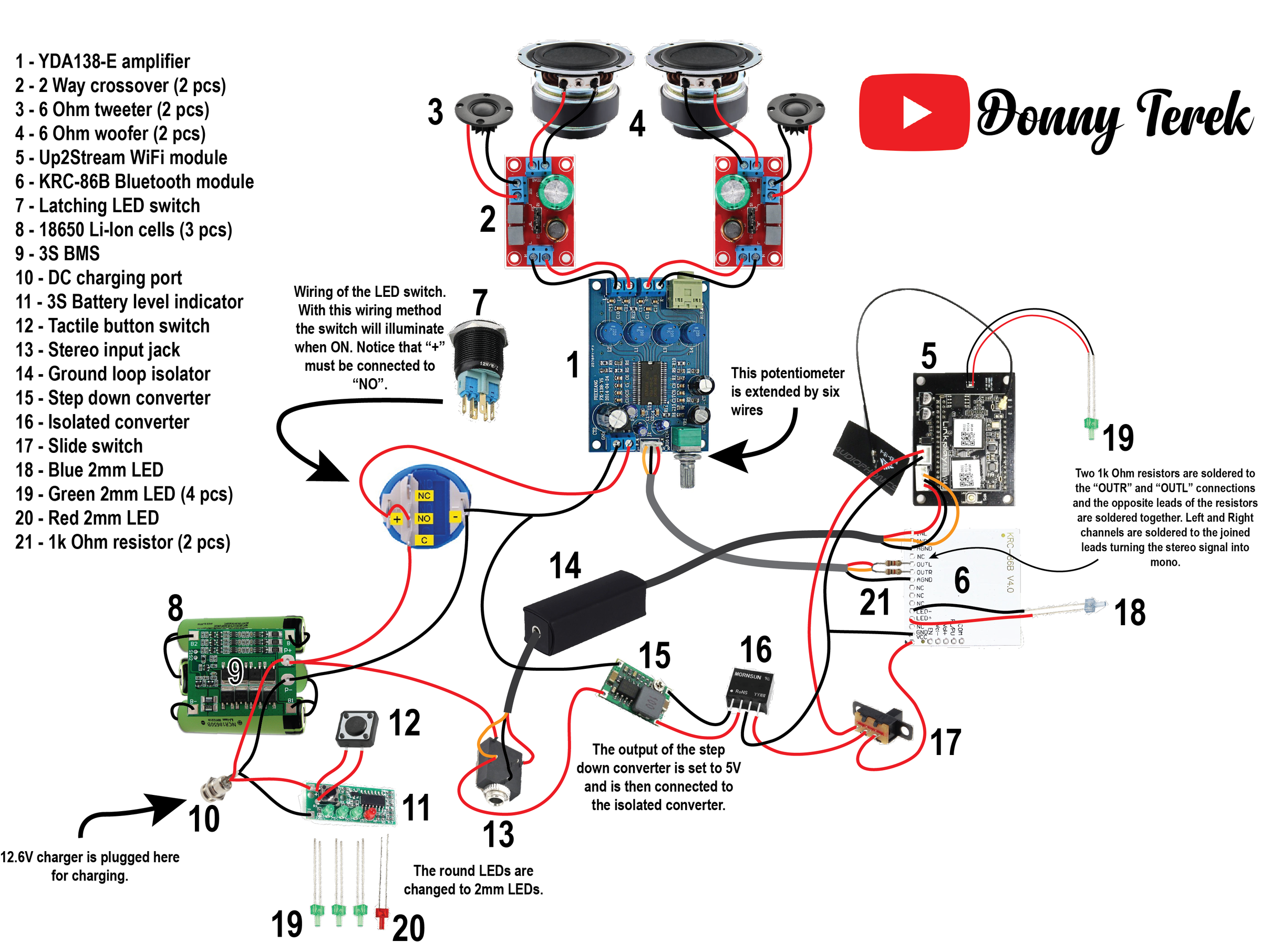 Circuit Diagram Arduino Uno Bluetooth Speaker Speaker Circuit Diagram Diy  Bluetooth Speaker Amplifier Schematic, image size:1356x1024