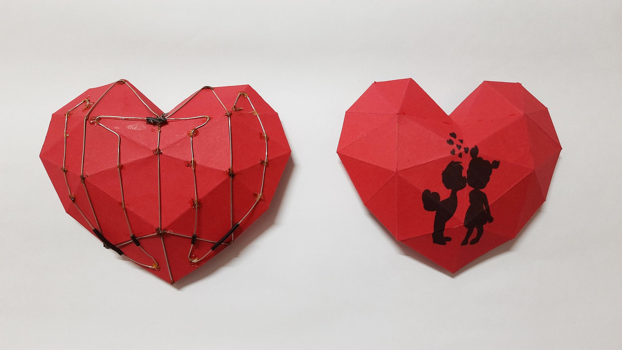 3d Heart Origami Diagram