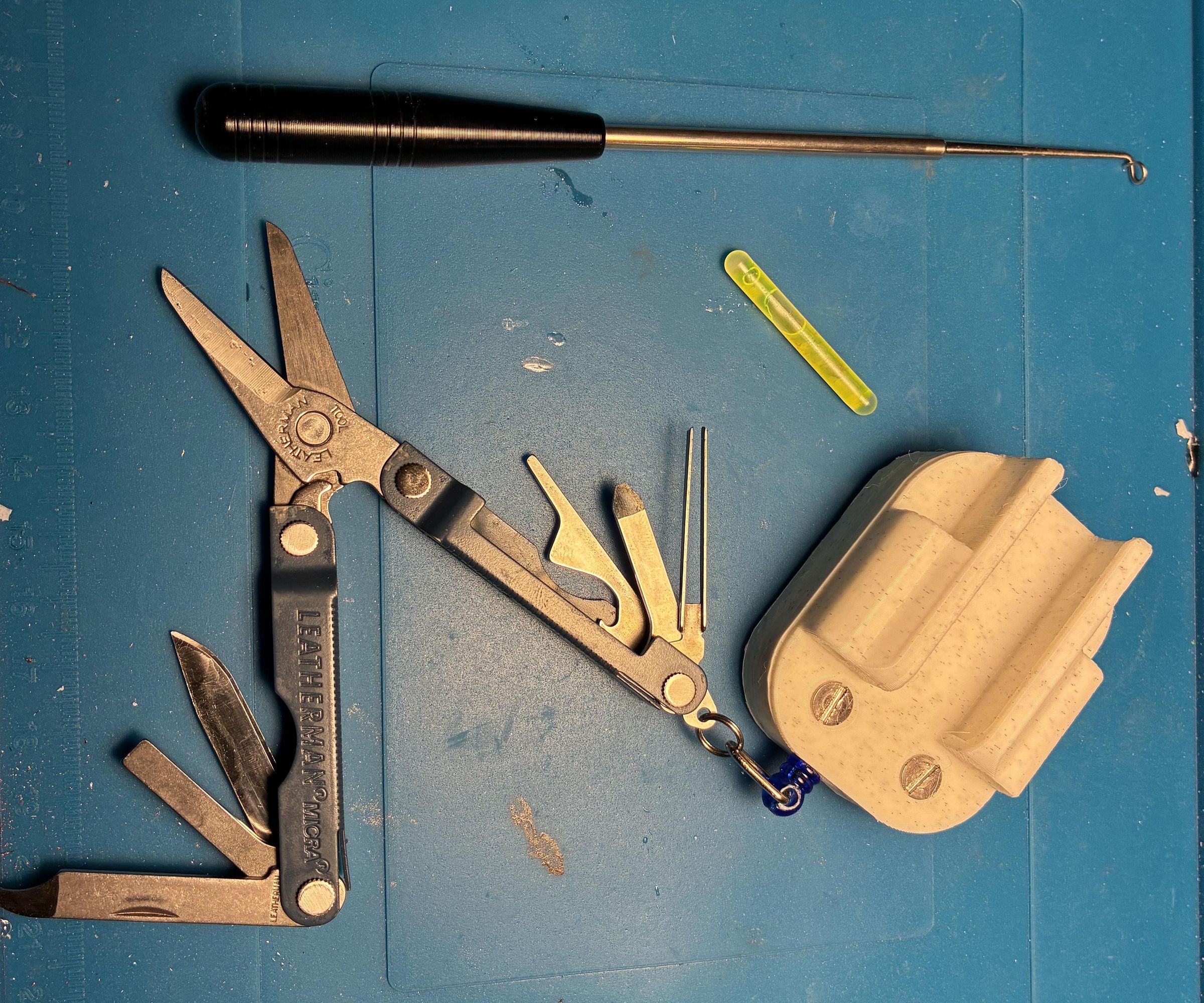 Never Lose Your Multitool Again! - 3D Printed Leatherman Micra Belt Holster With Yoyo Tether