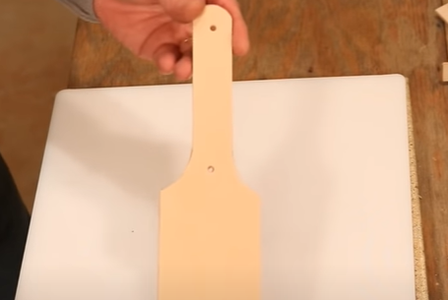 Punch Out Rivet Holes