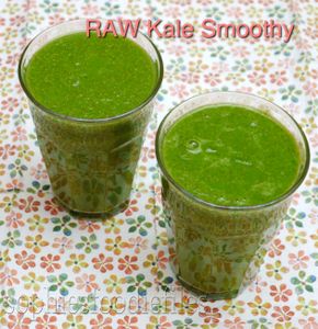 Kale Pear Smoothy
