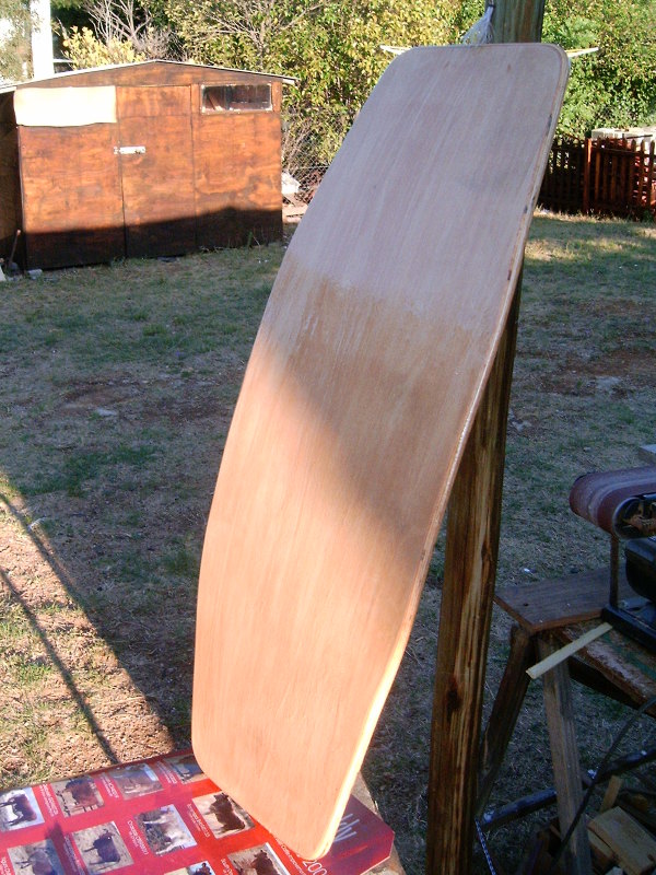 Wake skate construction - Step two.