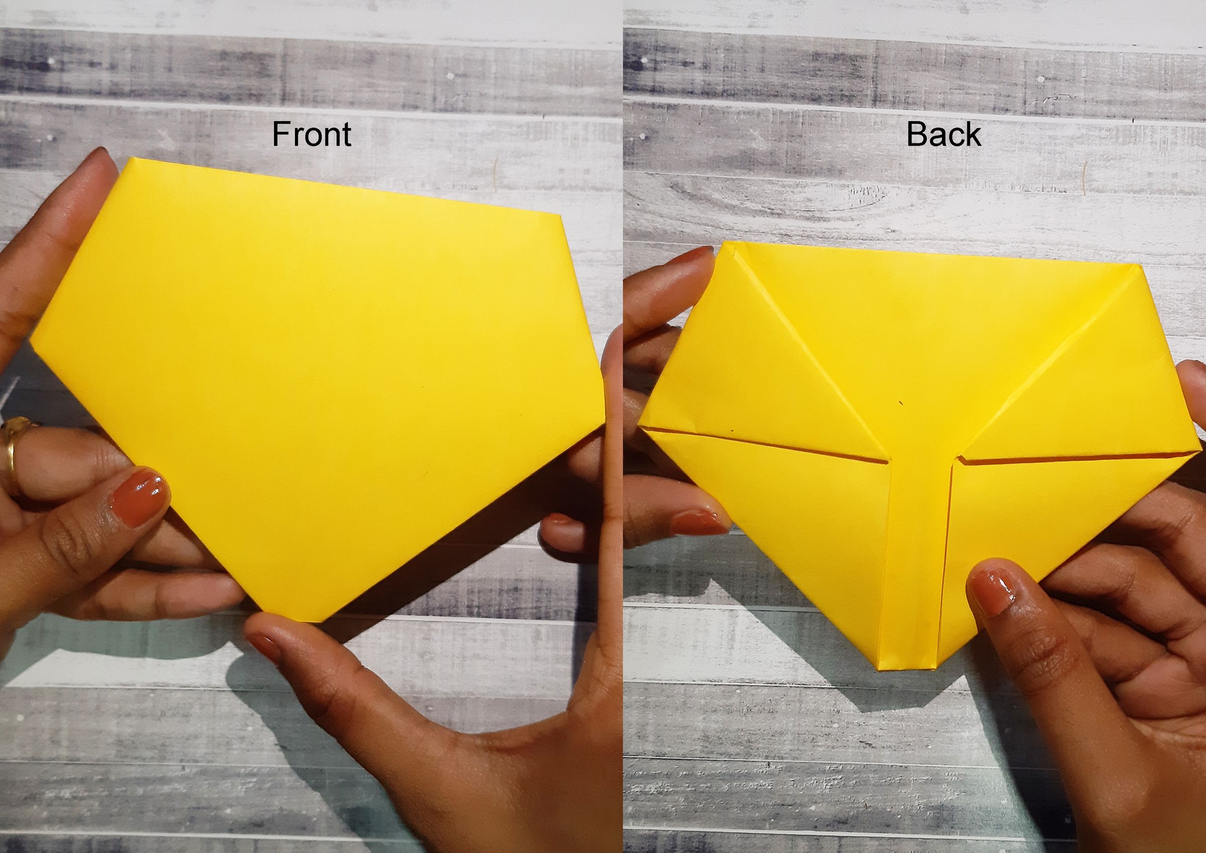 Origami 3d Heart Instructions