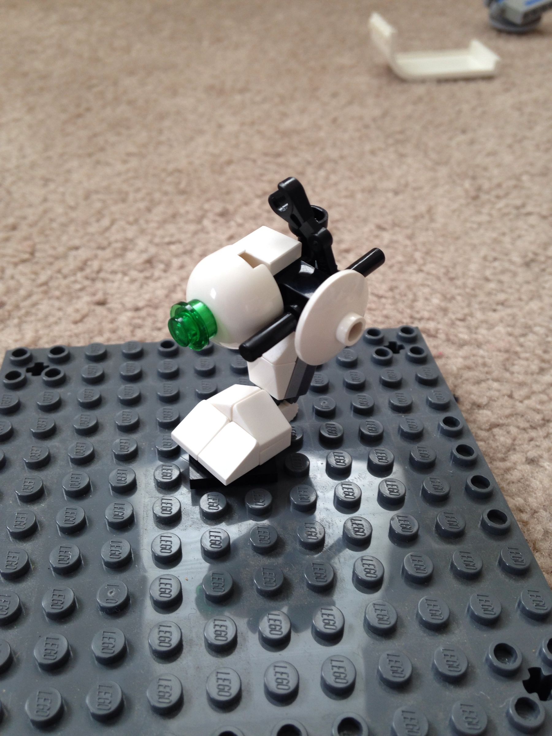 Lego Rocket Turret From Portal 2