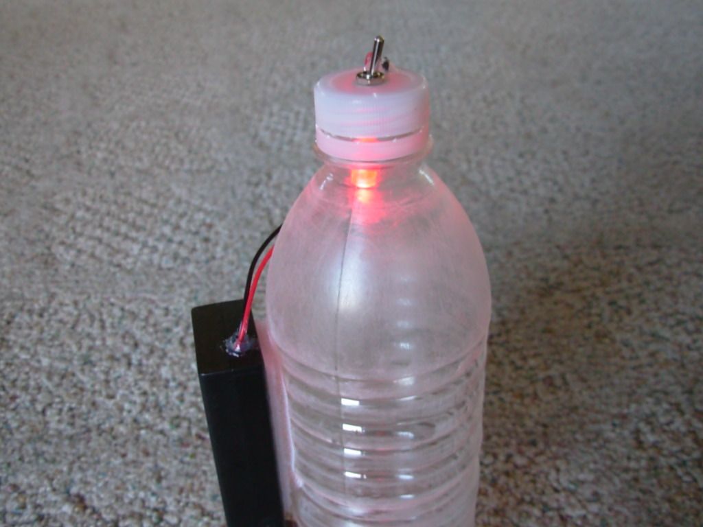 Flashing Bike Bottle Light