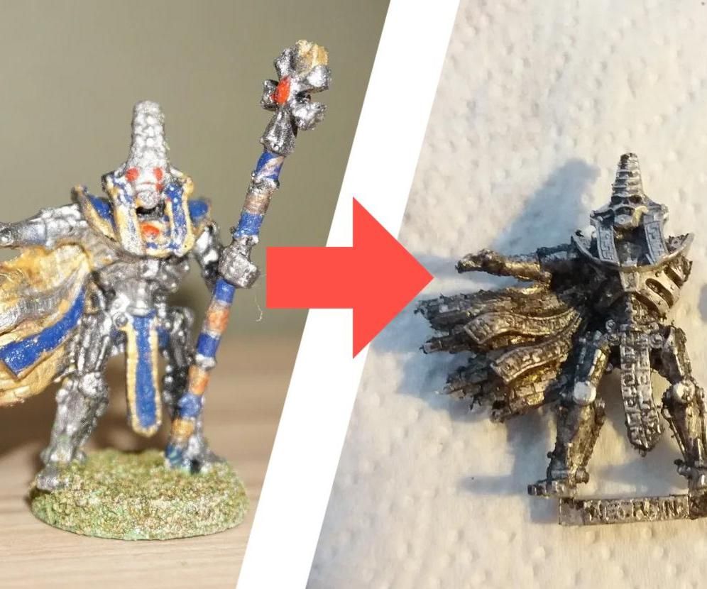 Paint Stripping Miniatures 4 Steps (with Pictures) Instructables