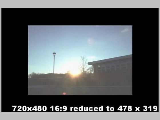 Add a Black Frame around your video on purpose!