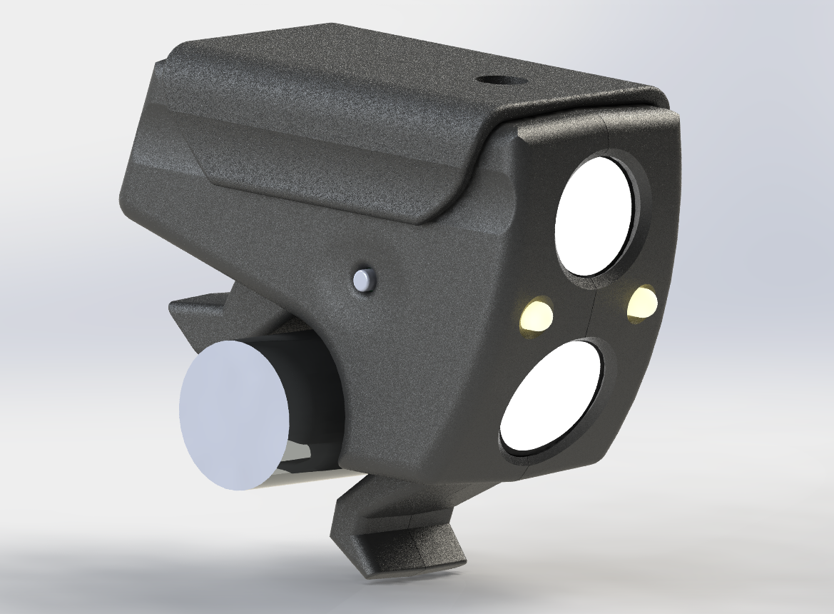 Solar Charged-Microcontrolled Bike Light With Power LEDS
