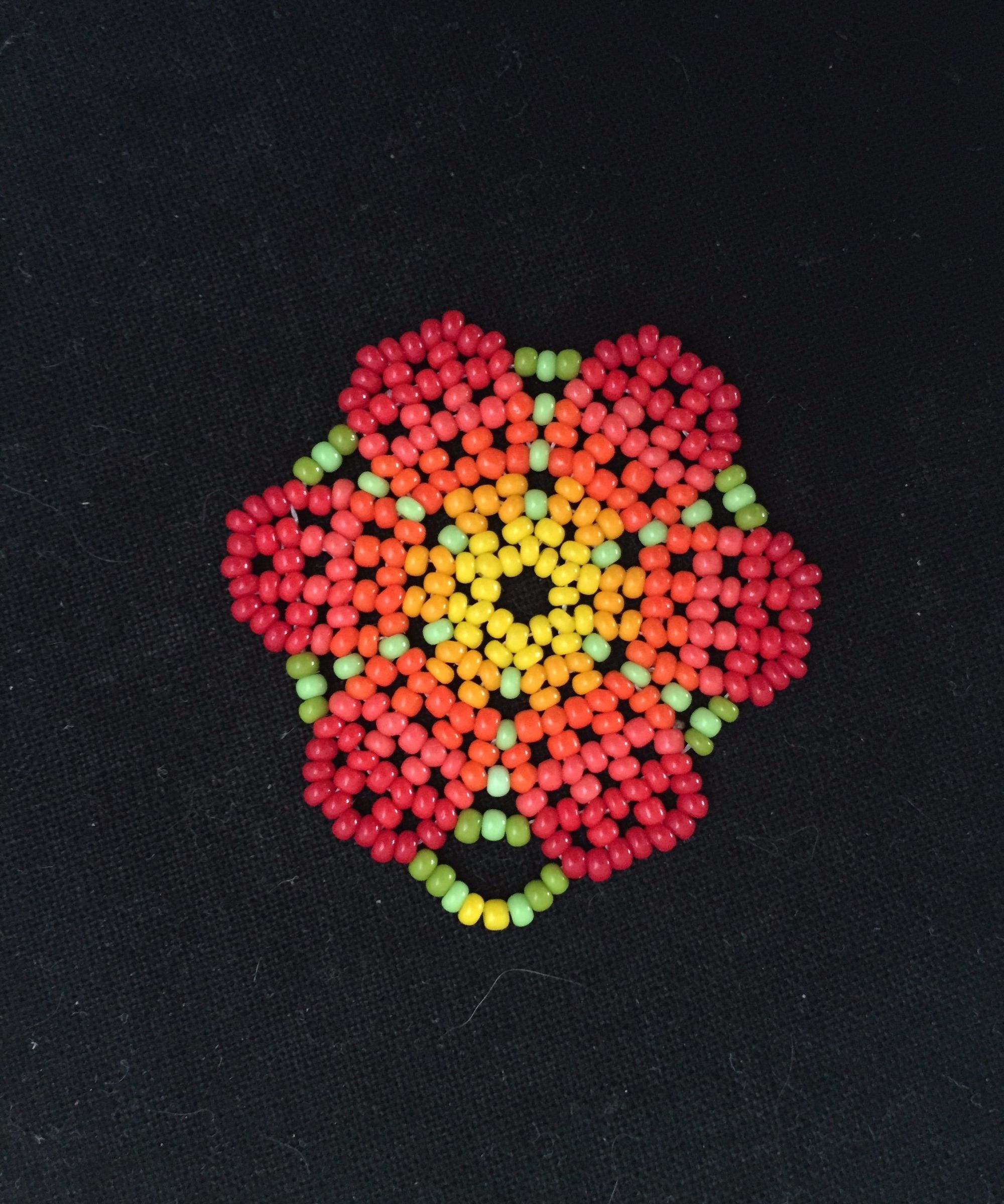 Flor De Peyote Huichol (español)