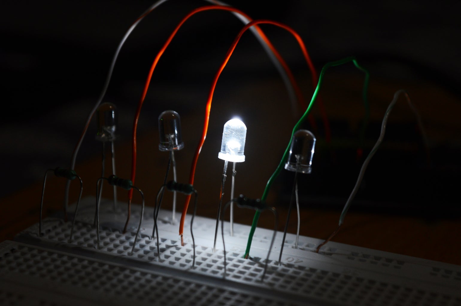 Simple Led Patterns (Using Arduino)