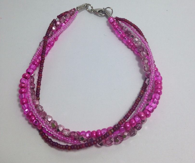 Twisted Bead Bracelet