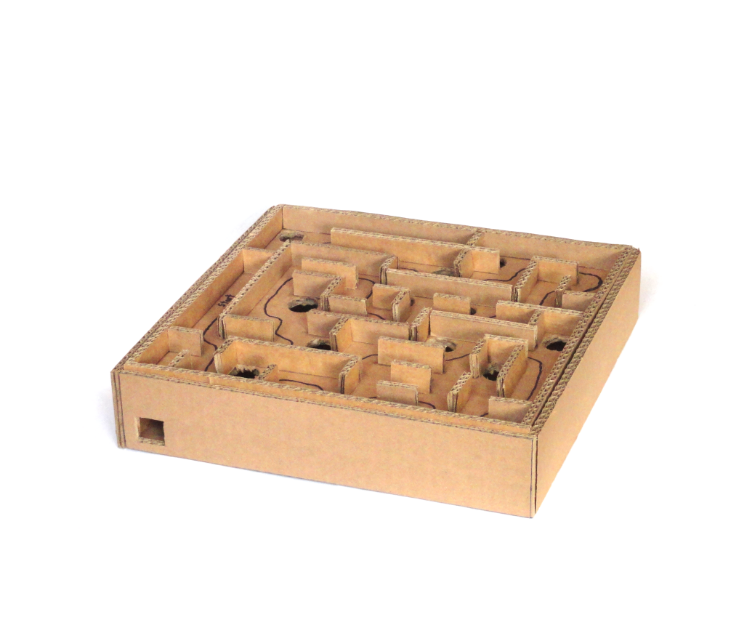 Cardboard Marble Labyrinth
