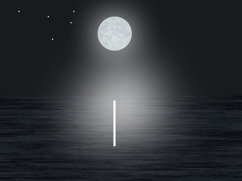 Draw Moon Reflection How To Draw Moon Reflection On Water