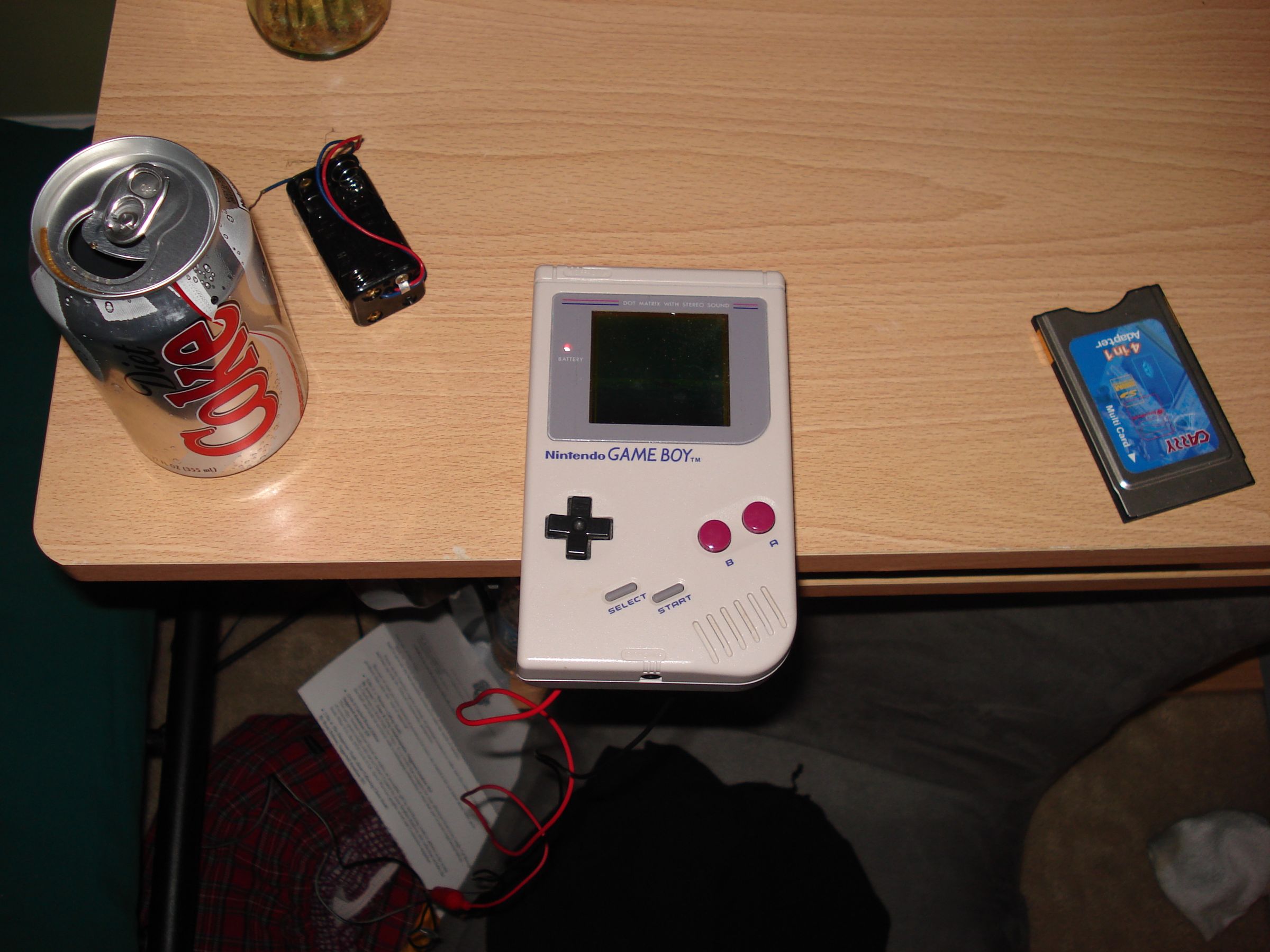 Run Any Battery Powered Item Through AC Power.