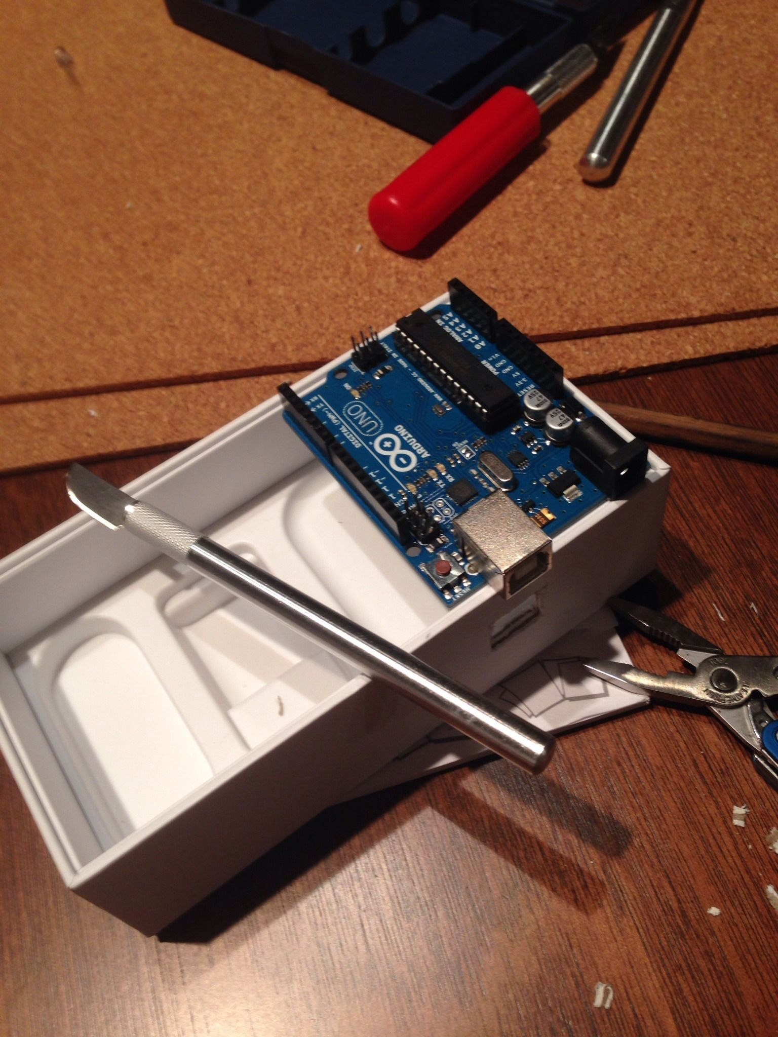 Arduino Meet IPhone Enclosure 