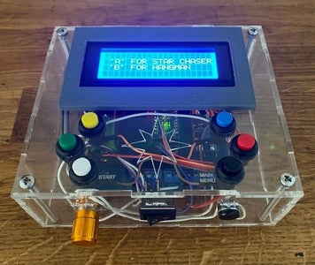 Arduino Games Console - With Multiple Games : 6 Steps (with Pictures ...